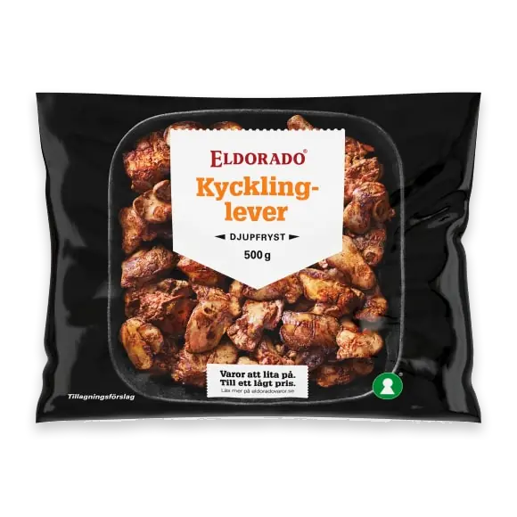 Kycklinglever Fryst
