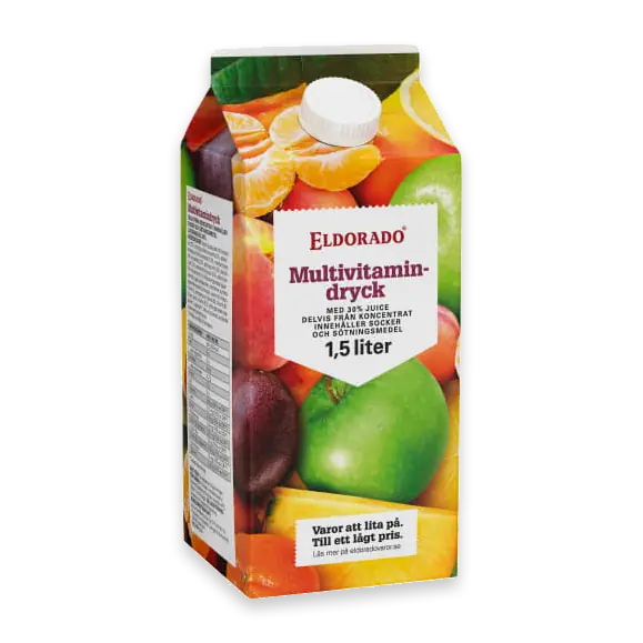 Eldorado Multivitamin Dryck Delvis Från Koncentr
