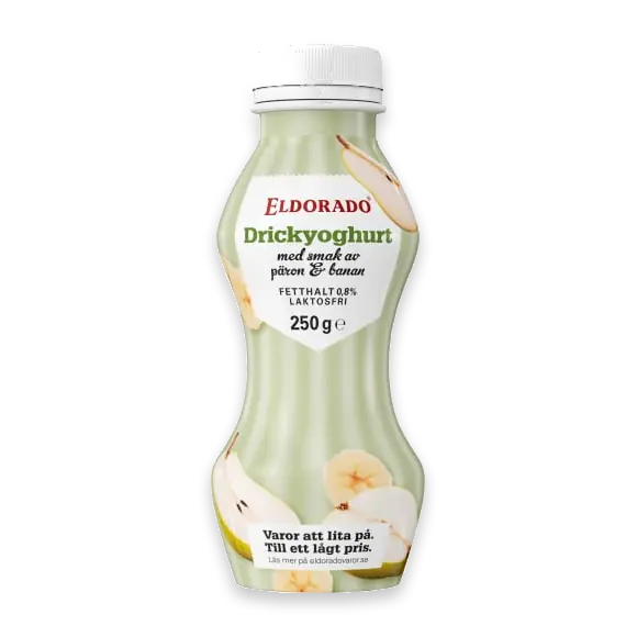 Päron Banan Drickyoghurt Laktosfri 0,8%