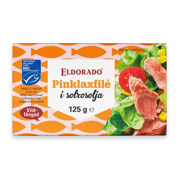 Pinklaxfilé Solrosolja