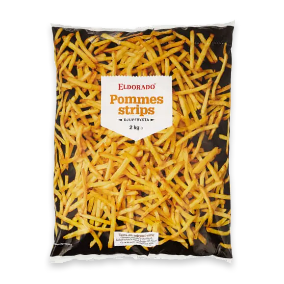 Pommes Strips Fryst
