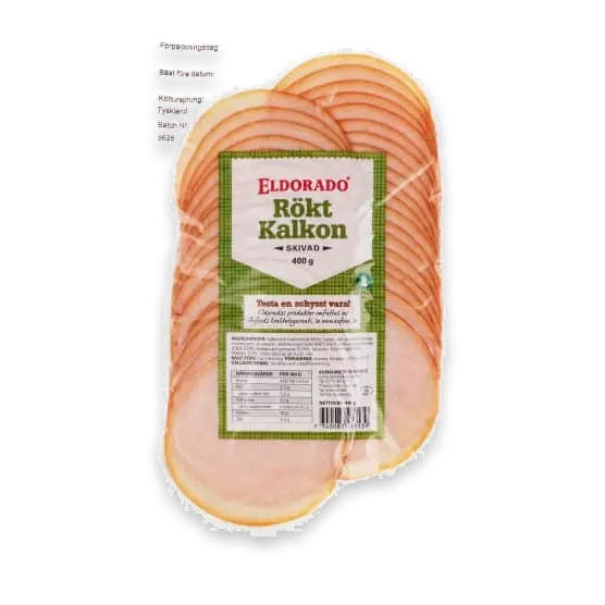 Rökt Kalkon Skivad
