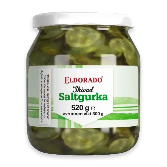 Saltgurka Skivad