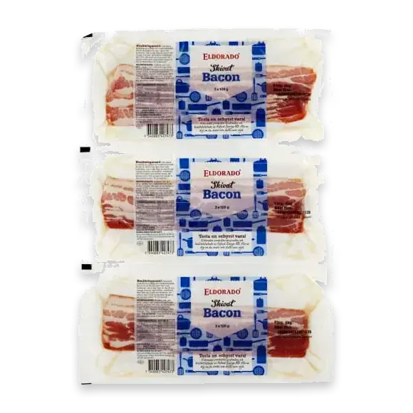 Skivat Bacon 3-pack
