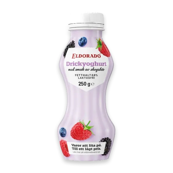 Skogsbär Drickyoghurt Laktosfri 0,8%