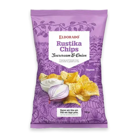 Sourcream Onion Rustika Chips