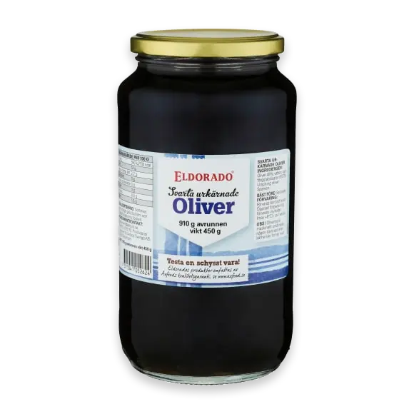 Svarta Oliver Urkärnade