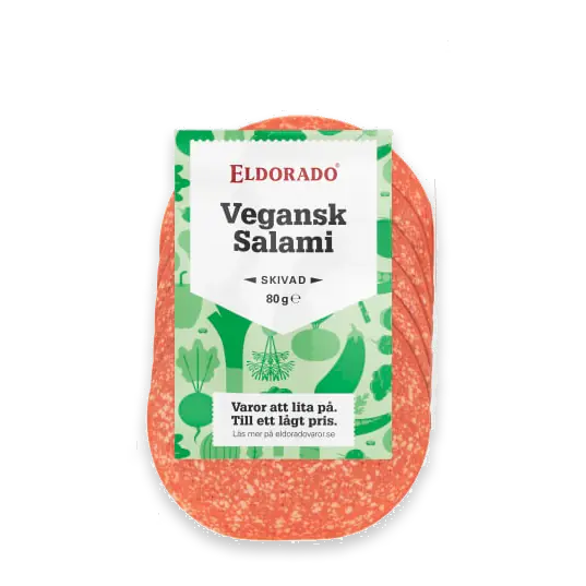 Vegansk Salami Skivad