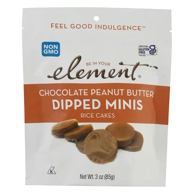 Rice Cakes, Chocolate Peanut Butter, Dipped Minis