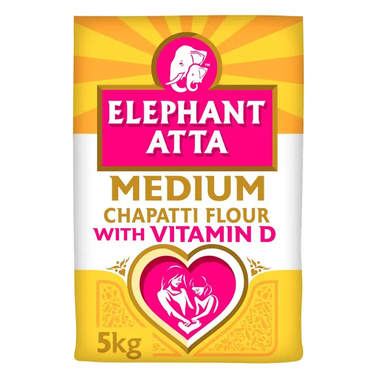 Medium Chapatti Flour with Vitamin D 5kg