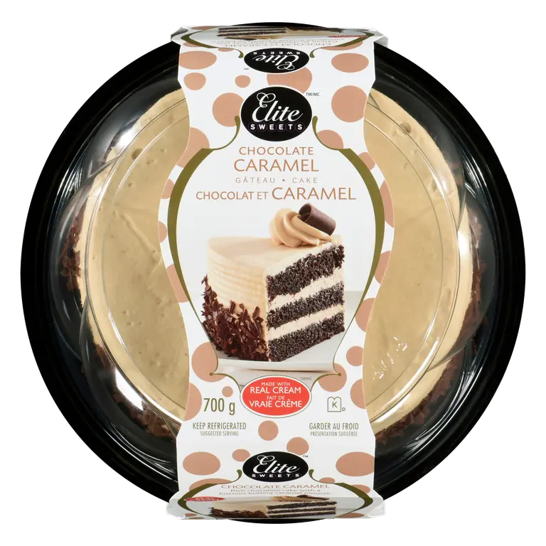 Cake Chocolate Caramel 6-Inch 700 g (frozen)