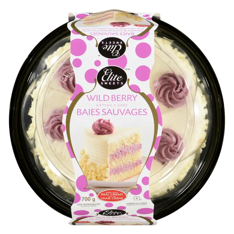 Cake Wild Berry Mousse 6-Inch 700 g (frozen)