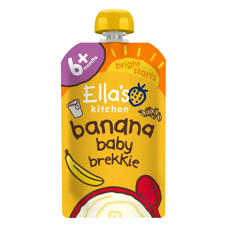 Ella's Kitchen Banana Baby Brekkie with Apple 6+ Months 100g