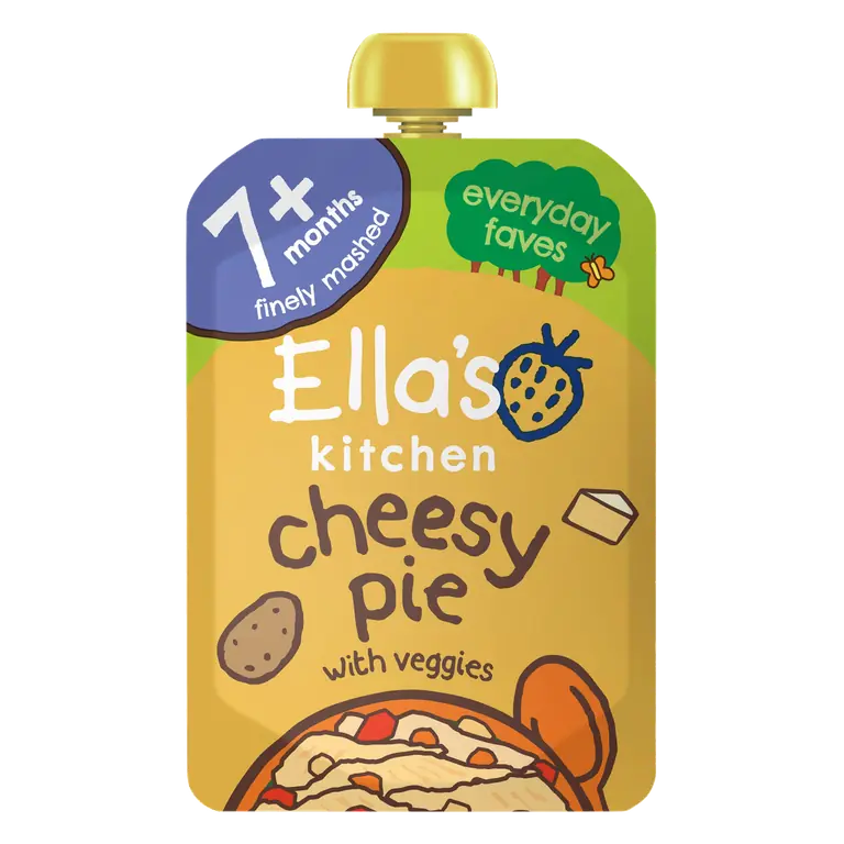 Ella's kitchen Cheesy Pie with Veggies 7+ Months 130g