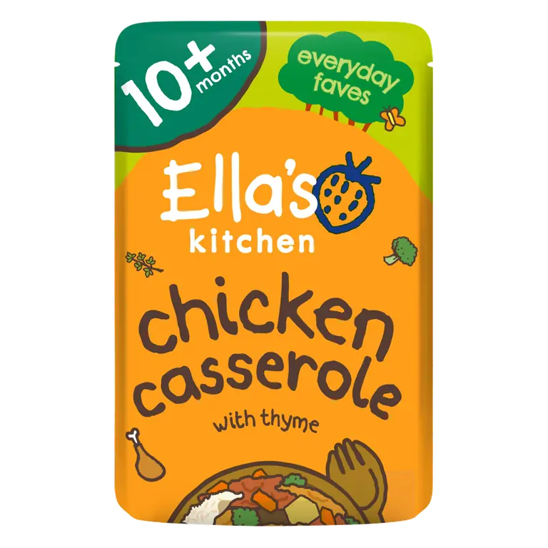 Ella's Kitchen Chicken Casserole with Thyme 10+ Months 190g