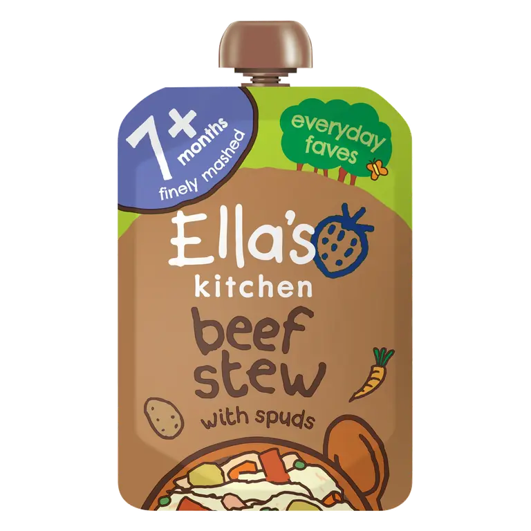 Ella's Kitchen Organic Beef Stew with Spuds 7+ Months 130g