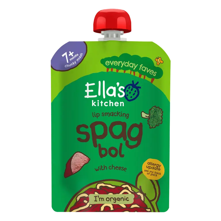 Ella's Kitchen Spag Bol with Cheese 7+ Months 130g