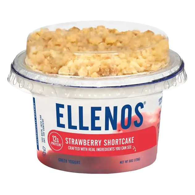 Greek Strawberry Shortcake Yogurt