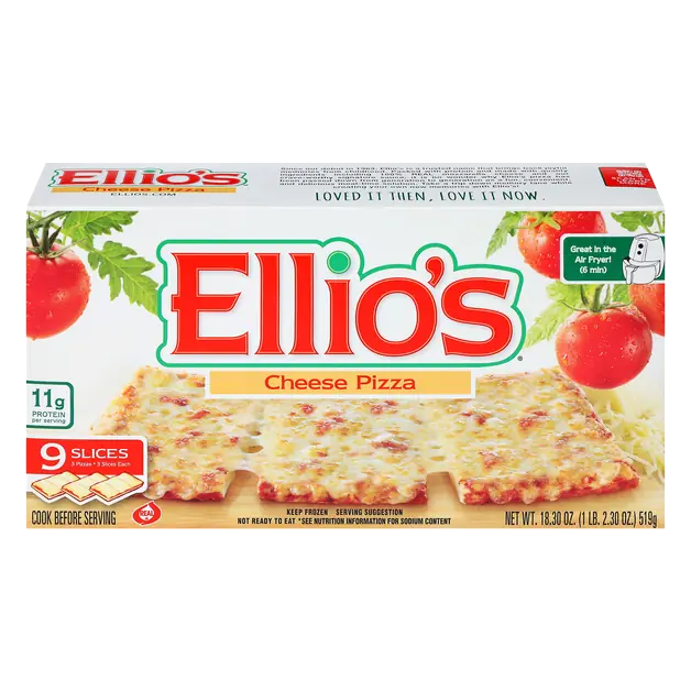 Cheese Pizza - 9 slices Frozen