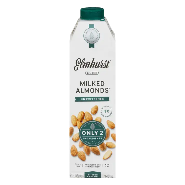 Unsweetened Milked Almonds Shelf Stable