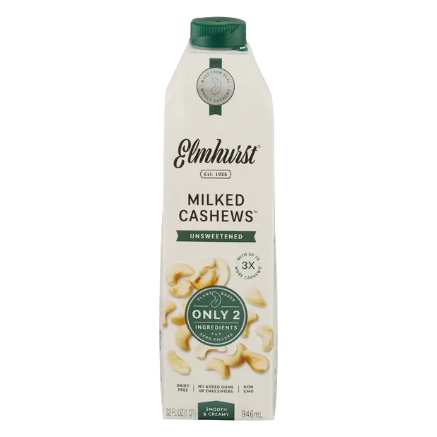 Unsweetened Milked Cashews Shelf Stable