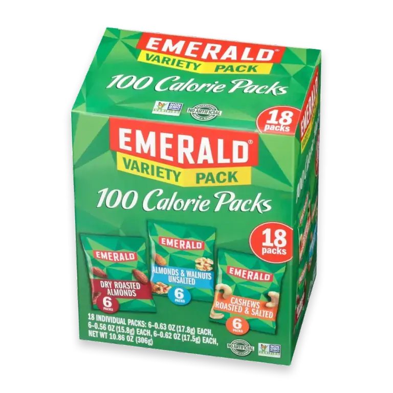 Almonds Walnuts & Cashews 100 Calorie Variety Packs