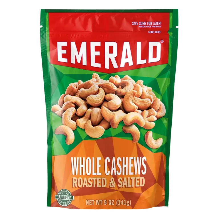 Roasted & Salted Whole Cashews