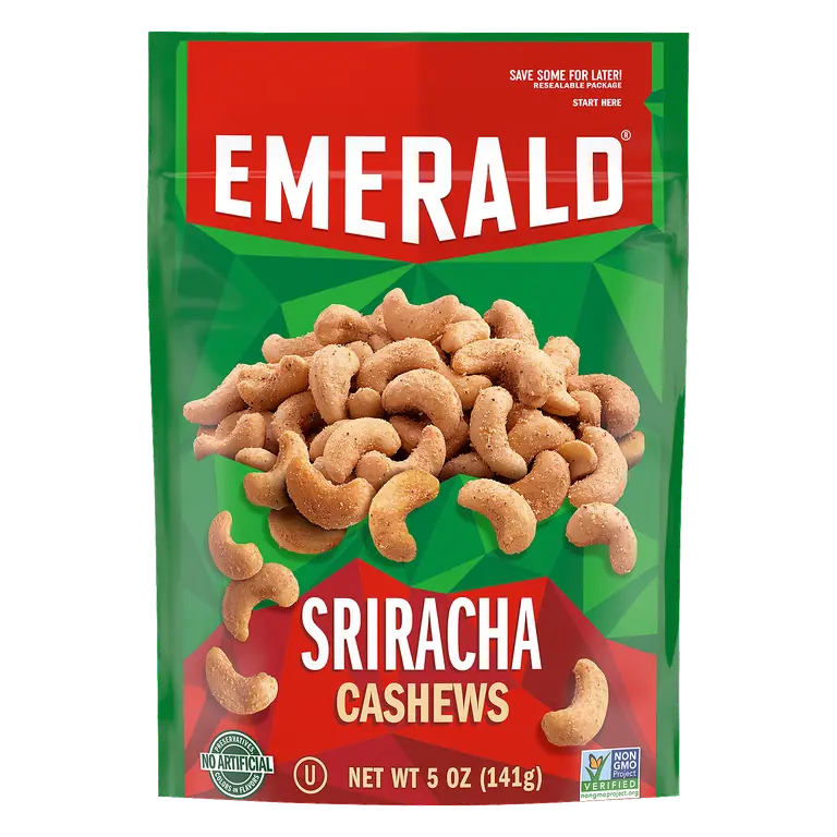 Sriracha Cashews