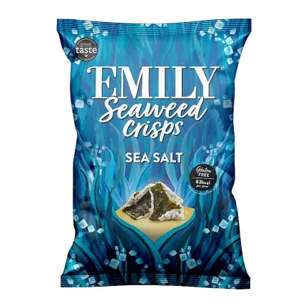 Seaweed Crisps Salted Sharing Bag