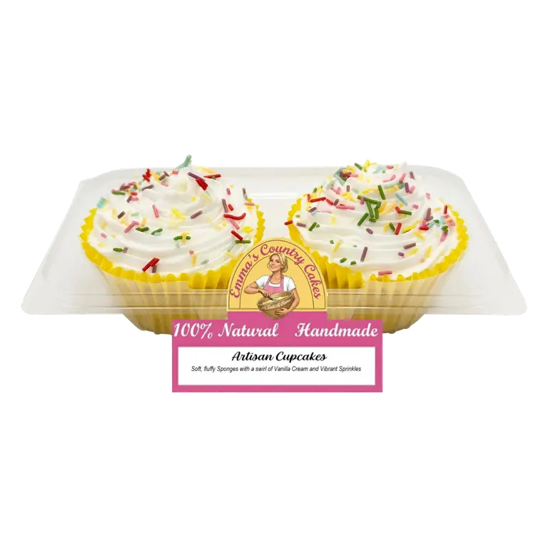 2 Handmade Cupcakes