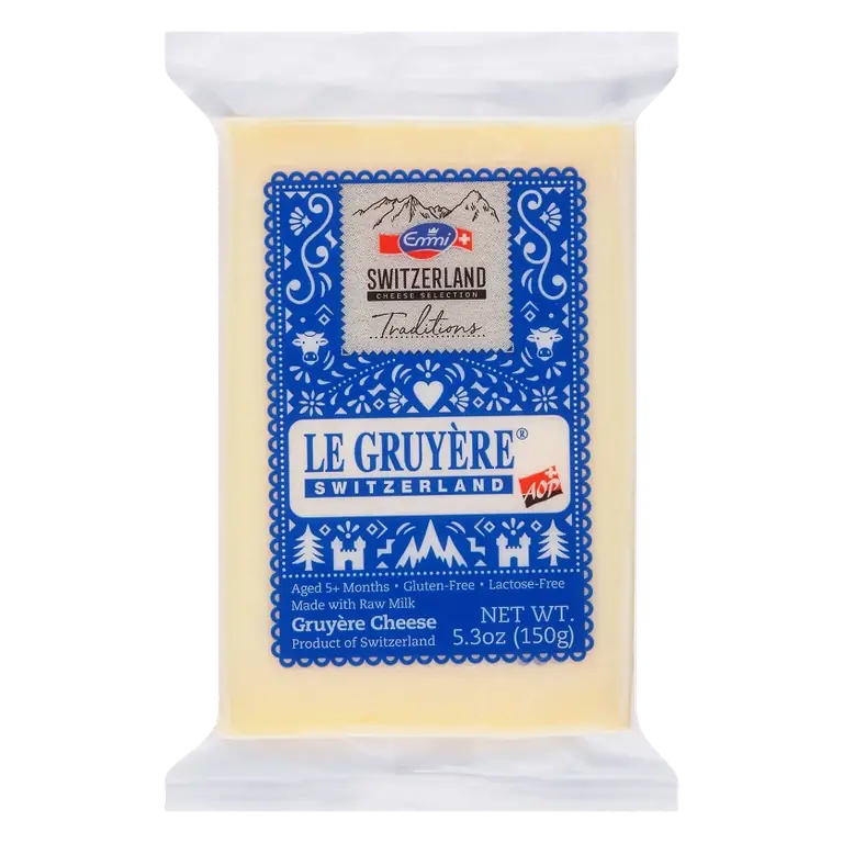 Emmi Le Gruyere Cheese, 5.3oz: Cow's Milk