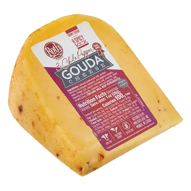 3 Chili Pepper Gouda Cheese