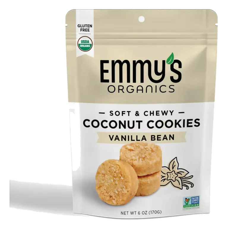 Vanilla Bean Classic Coconut Cookies
