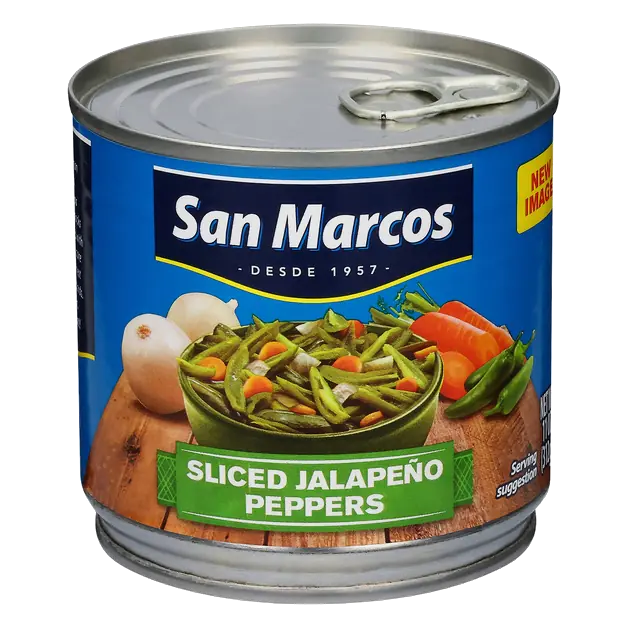 San Marcos Sliced Jalapeno Peppers