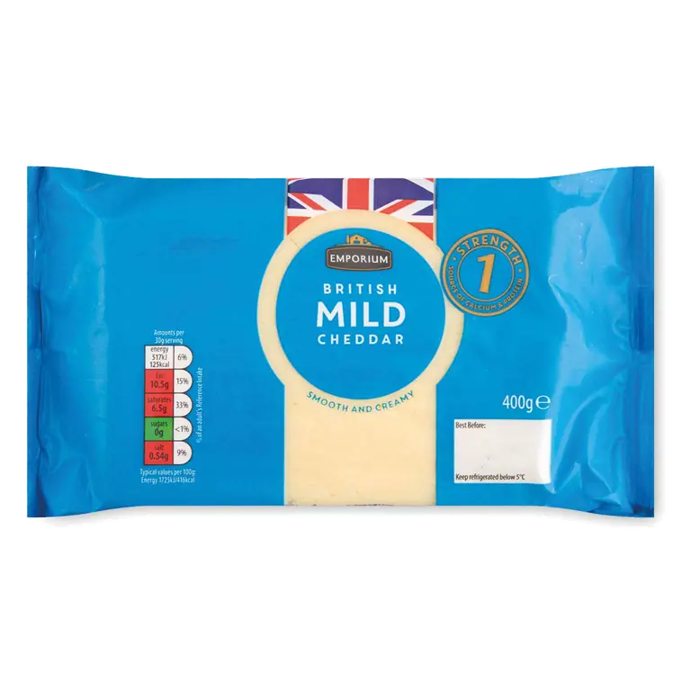 British Mild Cheddar Cheese