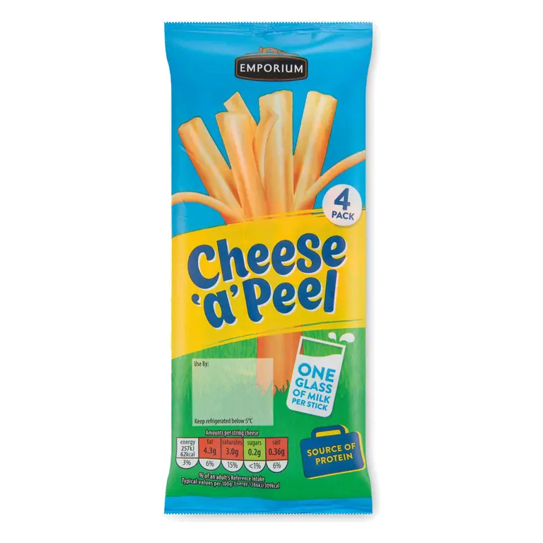 Cheese 'a' Peel 4 Pack