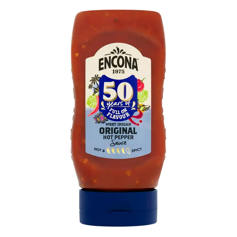 Original Hot Pepper Sauce Squeezy 285g