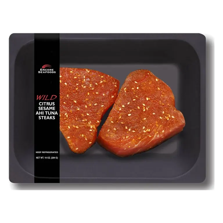 Encore Seafood Citrus Sesame Ahi Tuna Steaks, 10oz