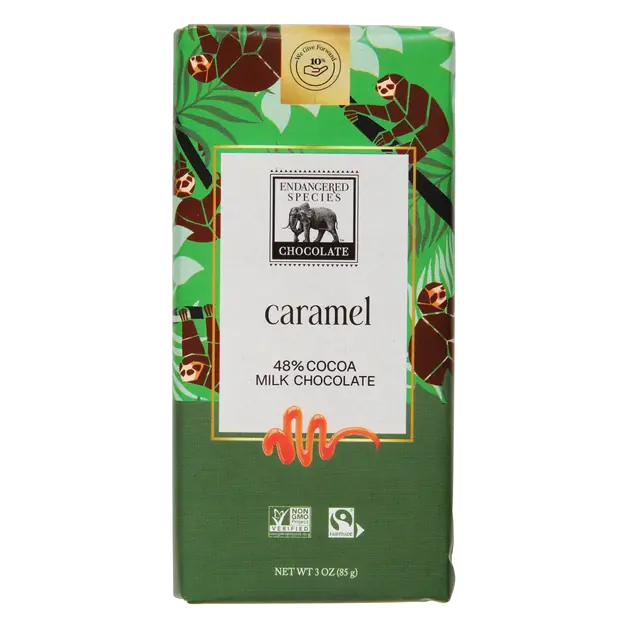Caramel Milk Chocolate Candy Bar 48% Cocoa