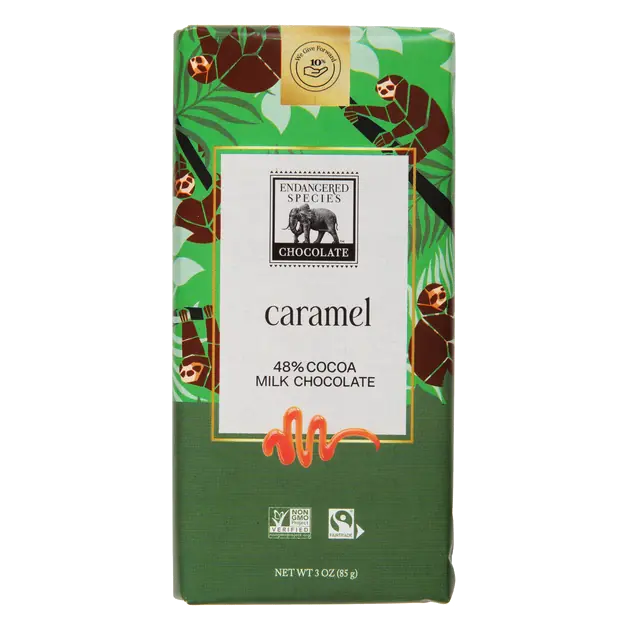Rich Caramel + Milk Chocolate 48% Cocoa Chocolate Bar