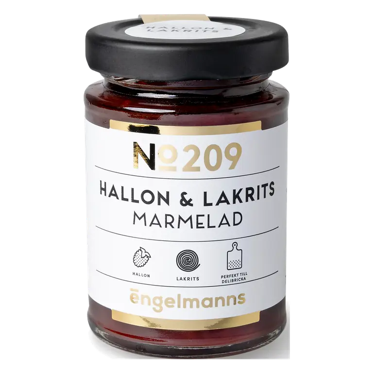 Marmelad Hallon & Lakrits