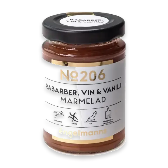 Rabarber, Vin & Vanilj Marmelad