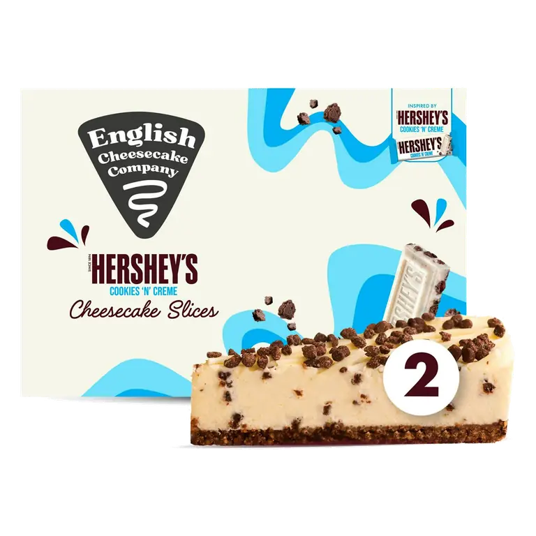 180g Hershey's Cookies N Creme Cheesecake Slices