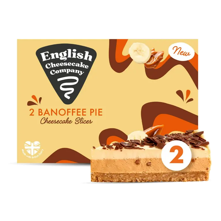 Banoffee Pie Cheesecake Slices x2 180g
