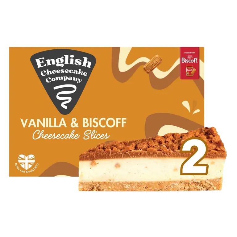 Biscoff Cheesecake Slices 2 x 90g