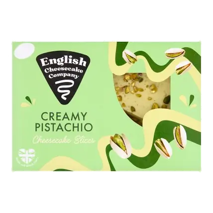 English Cheesecake Co. 2 Pistachio Cheesecake Slices