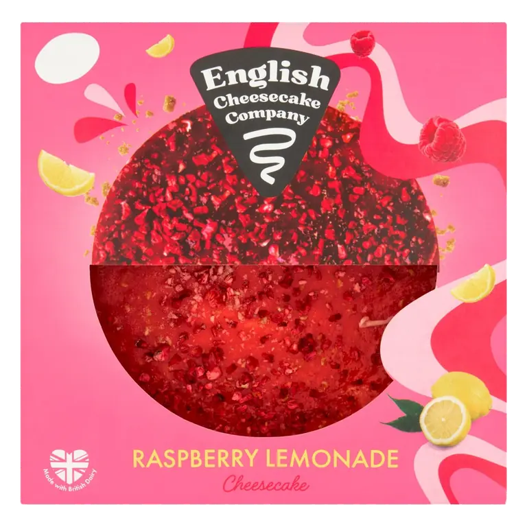 English Cheesecake Co. Raspberry Lemonade Cheesecake