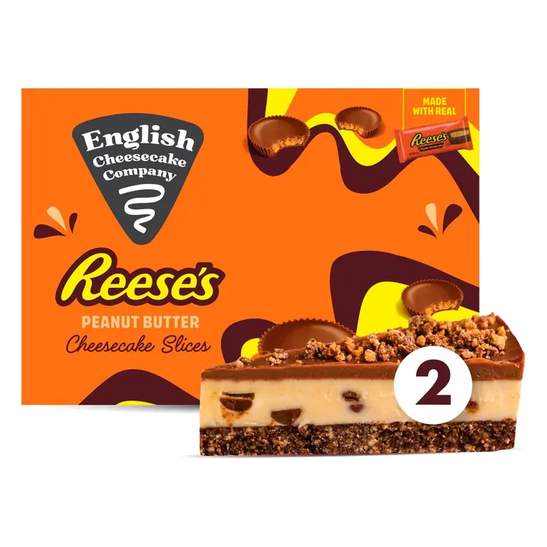 English Cheesecake Co. Reese's Cheesecake Slices