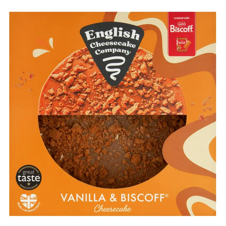 Vanilla & Biscoff Cheesecake 484g
