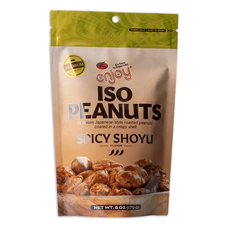 Enjoy Iso Peanuts Spicy Shoyu, 6oz